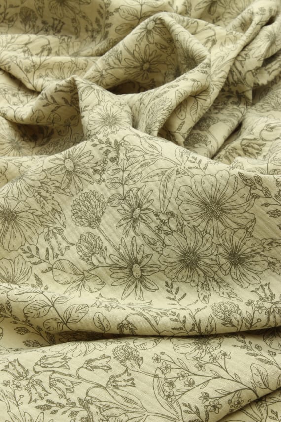 VEHREYS -double gauze vihreä