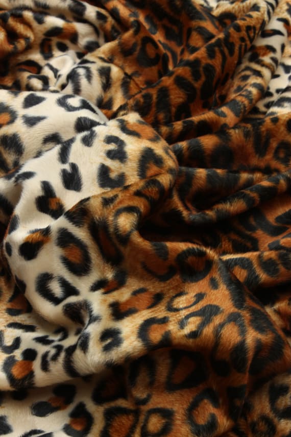 LEOPARDI -velboa 2 ruskea