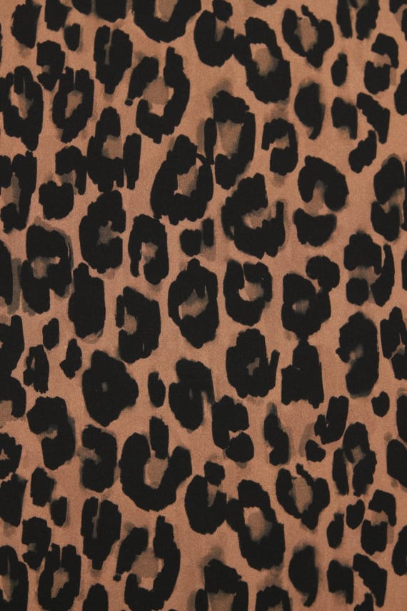 LEOPARDI -satiinipuuvilla beige