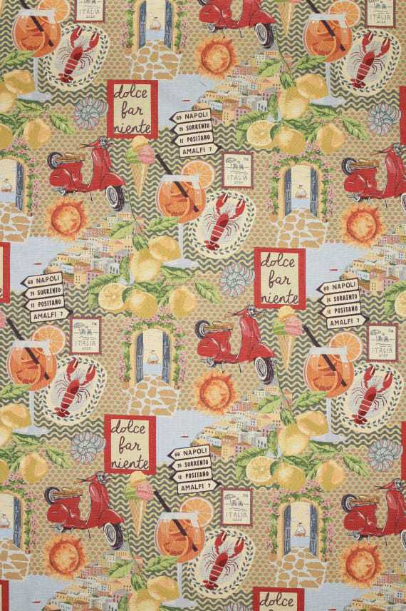 MAKUMATKA -gobeliini keltainen