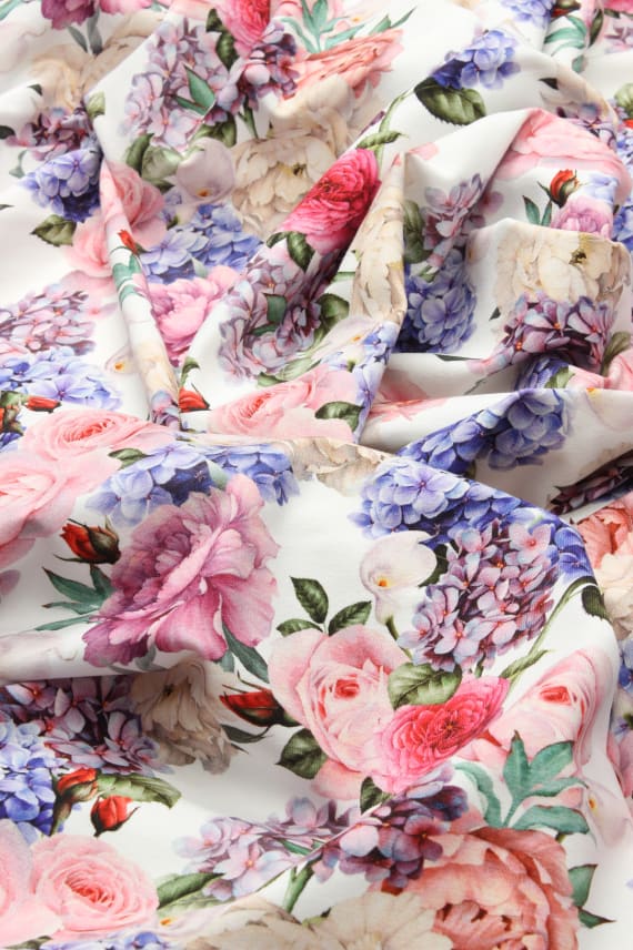 HORTENSIAT -trikoo vaaleanpunainen