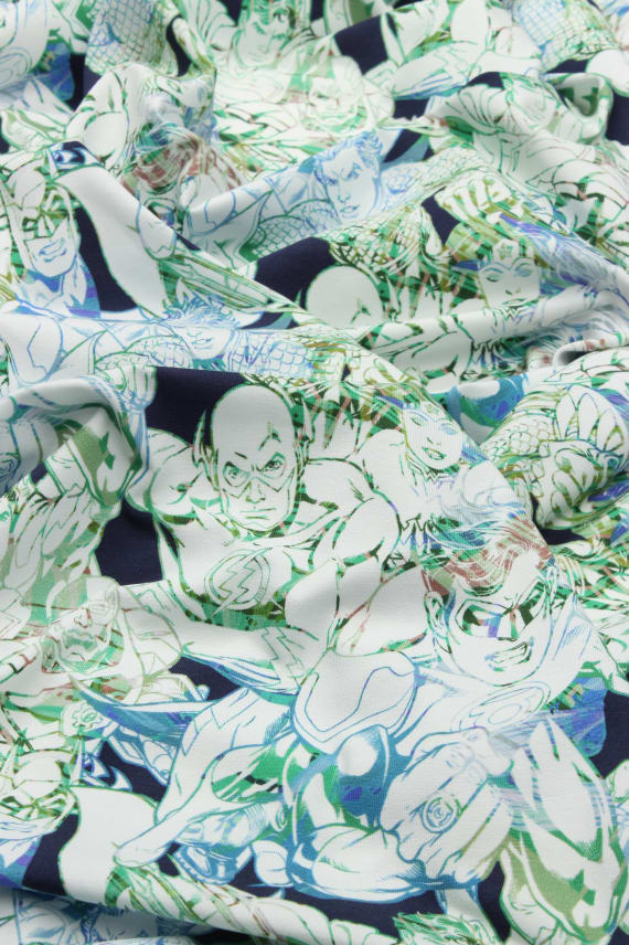 JUSTICE LEAGUE -trikoo tummansininen