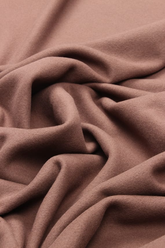 PUUVILLAFLEECE tummanruskea