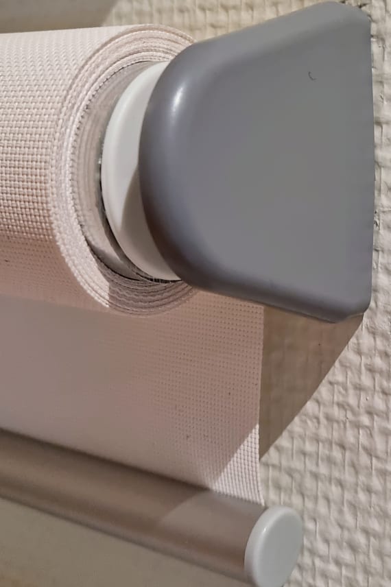 38mm KUULAKETJUKÄYTTÖINEN RULLAVERHO MEKANISMI harmaa