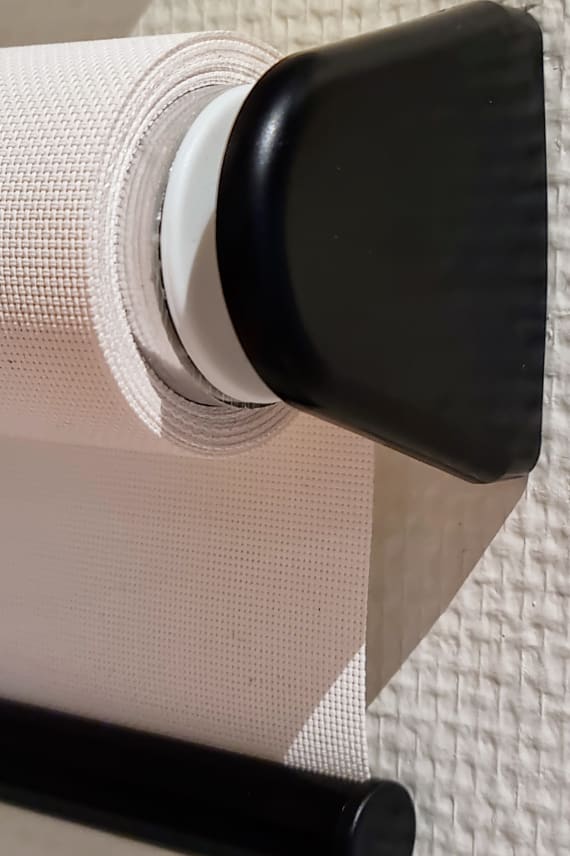 38mm KUULAKETJUKÄYTTÖINEN RULLAVERHO MEKANISMI musta