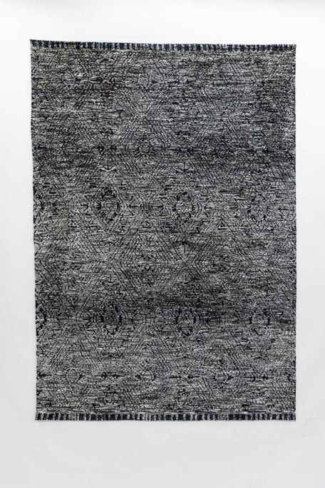 VAAKUNA -matto 200x300 cm tummansininen