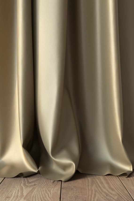 SLEEK -satiini tummabeige