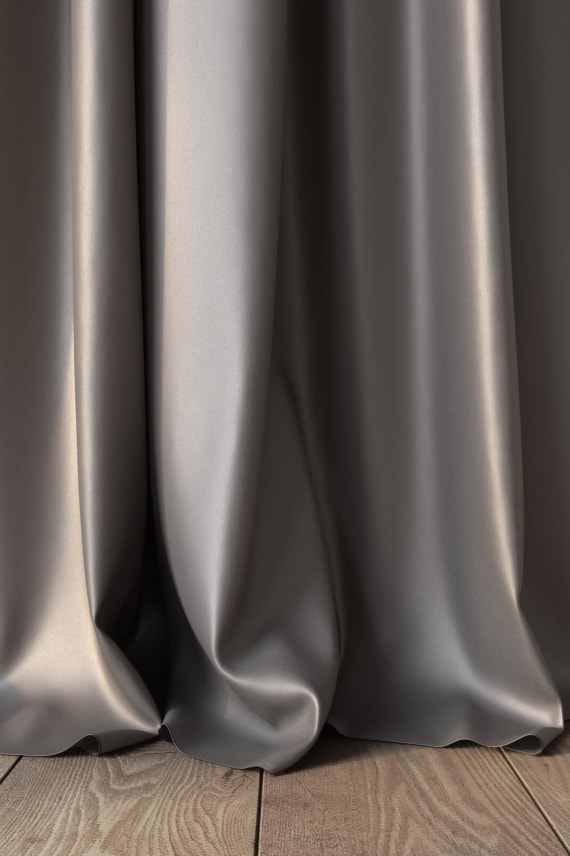 SLEEK -satiini vaaleaharmaa