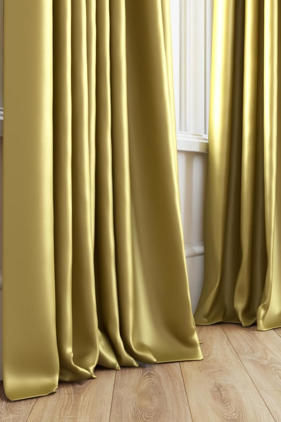SLEEK -satiini keltainen