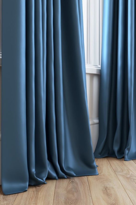 SLEEK -satiini sininen