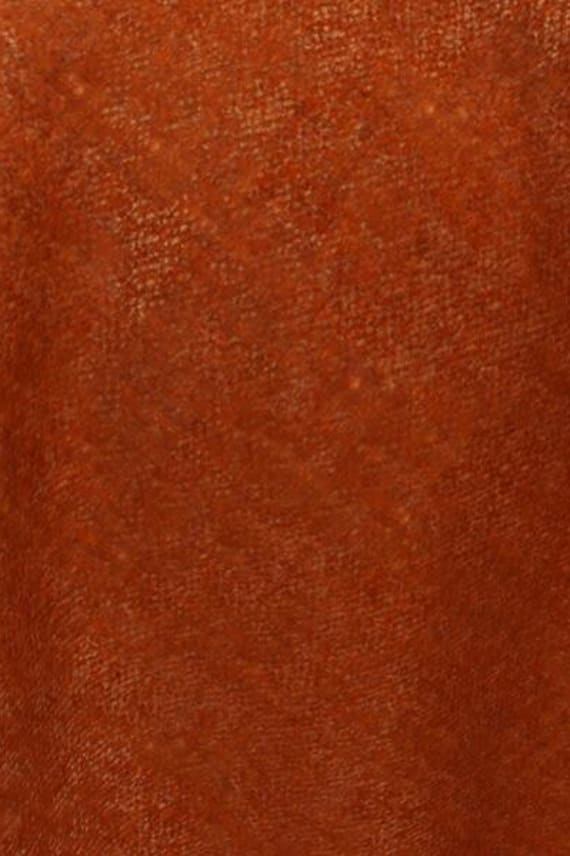 DRAMA -chenille tummaoranssi