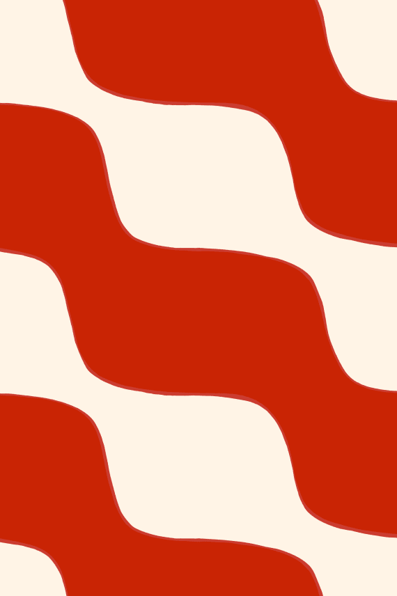 TAIFUUNI -puuvillakangas punainen