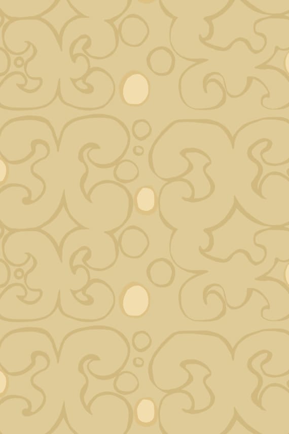 KEIDAS -puuvillakangas keltainen