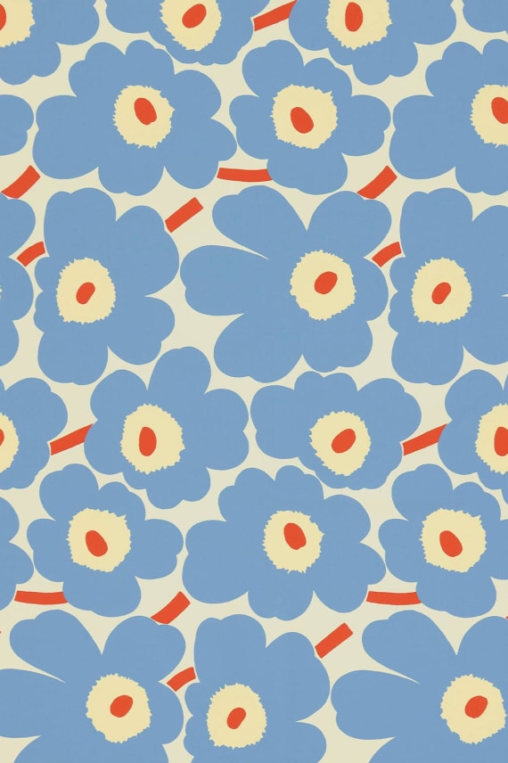 PIENI UNIKKO OUTDOOR -kangas sininen