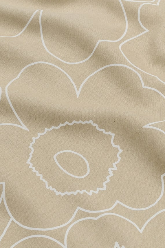 PIIRTO UNIKKO -pellavakangas beige