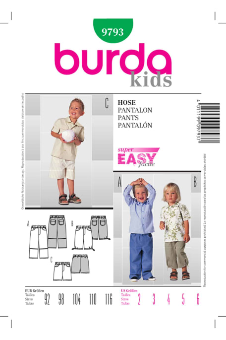 BURDA-9793 vihreä