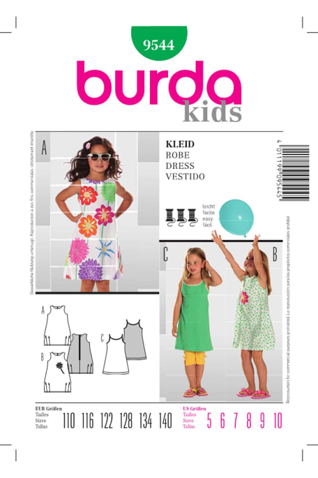 BURDA-9544 vihreä