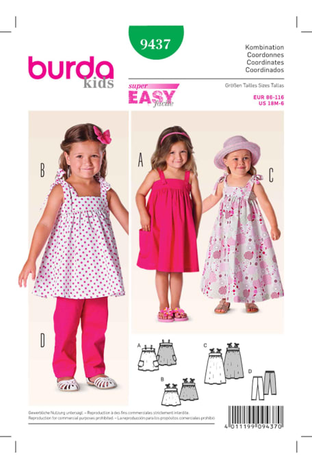 BURDA-9437 vihreä
