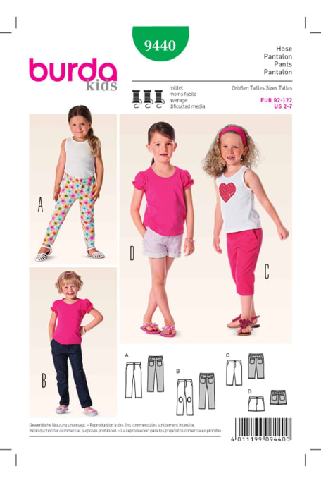 BURDA-9440 vihreä