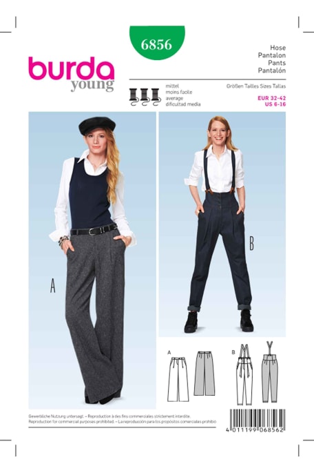 BURDA-6856 C vihreä