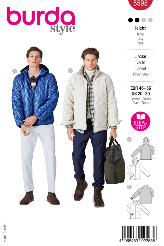 BURDA-5595 punainen