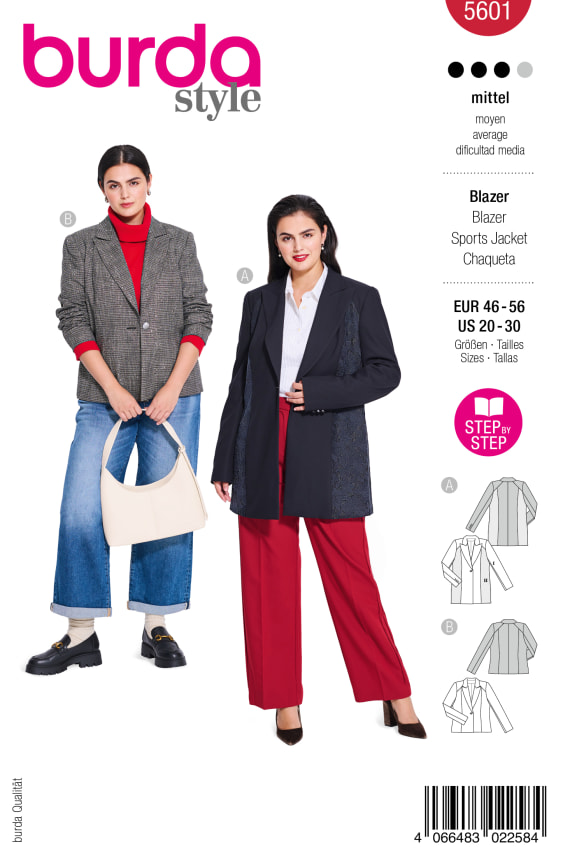 BURDA-5601 punainen