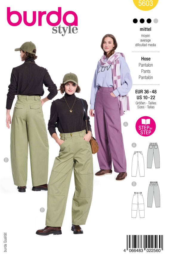 BURDA-5603 keltainen