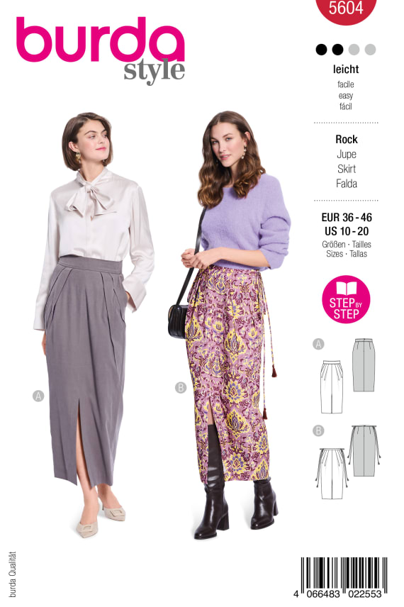 BURDA-5604 punainen