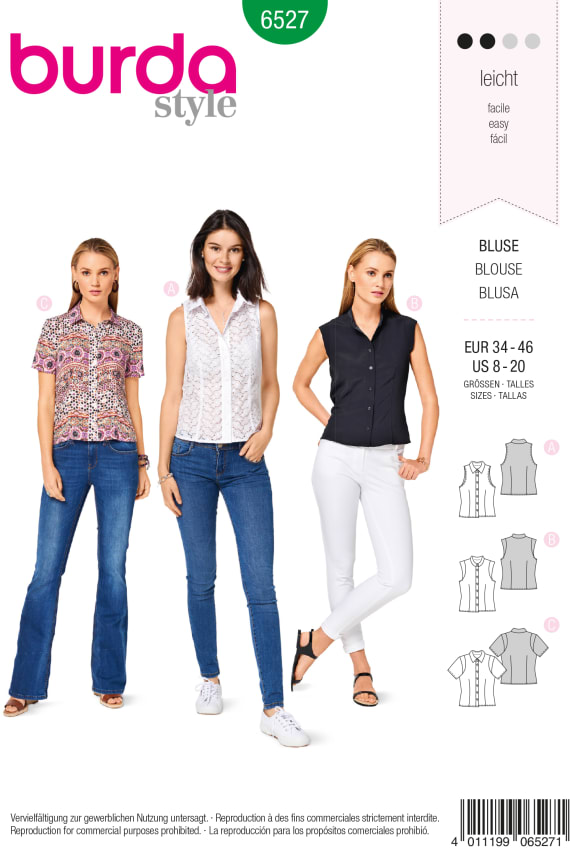 BURDA-6527 vihreä