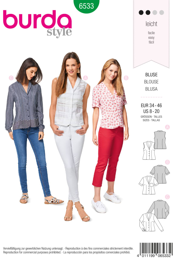 BURDA-6533 vihreä