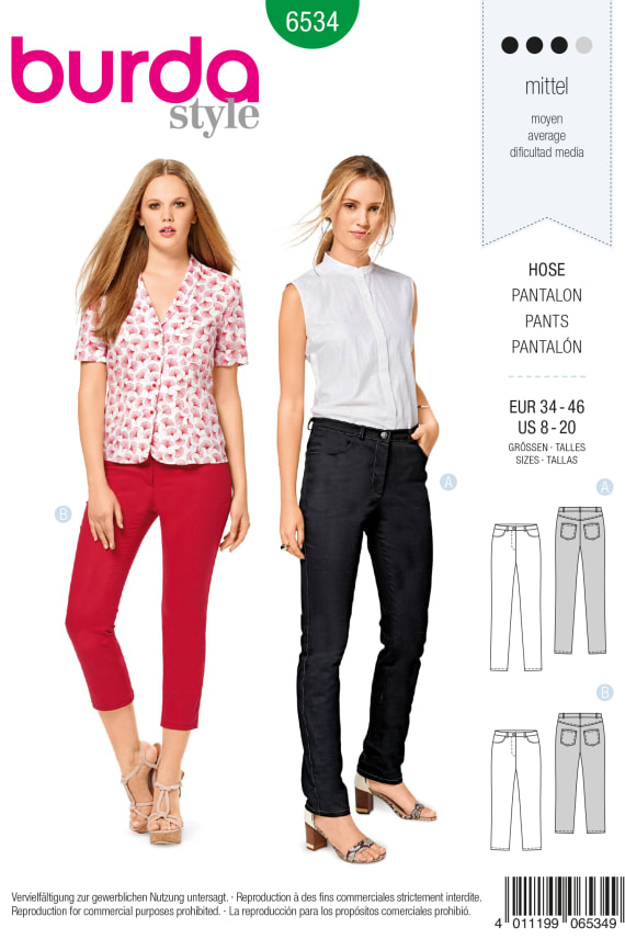 BURDA-6534 vihreä