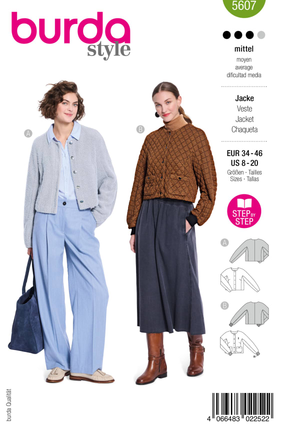 BURDA-5607 vihreä