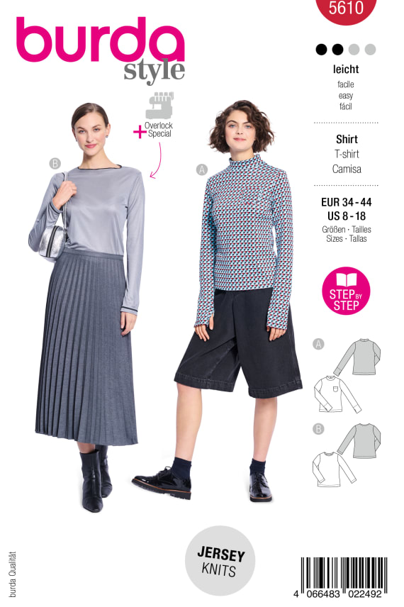 BURDA-5611 keltainen