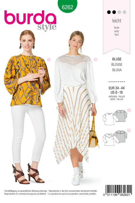 BURDA-6262 vihreä