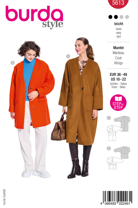 BURDA-5613 punainen