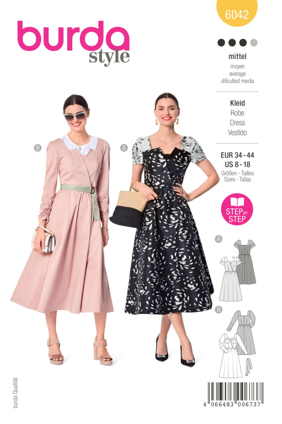 BURDA-6042 keltainen