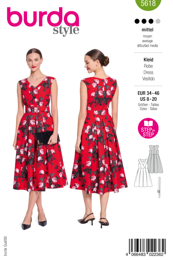 BURDA-5618 vihreä