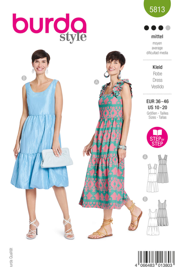 BURDA-5813 vihreä