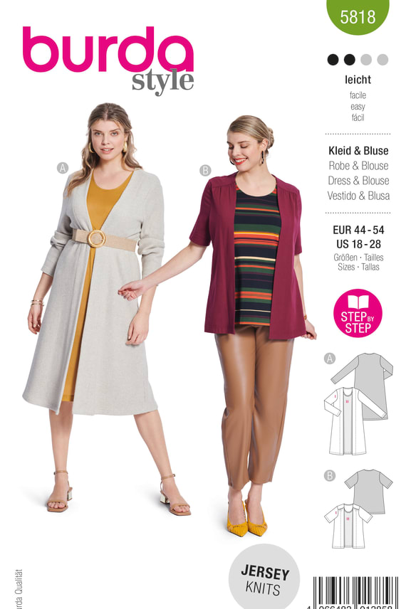 BURDA-5818 vihreä