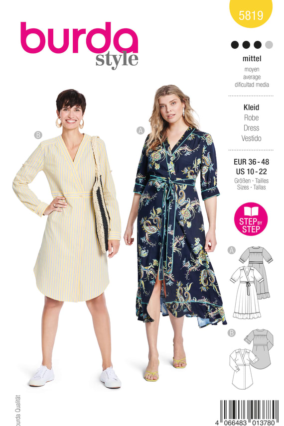 BURDA-5819 keltainen