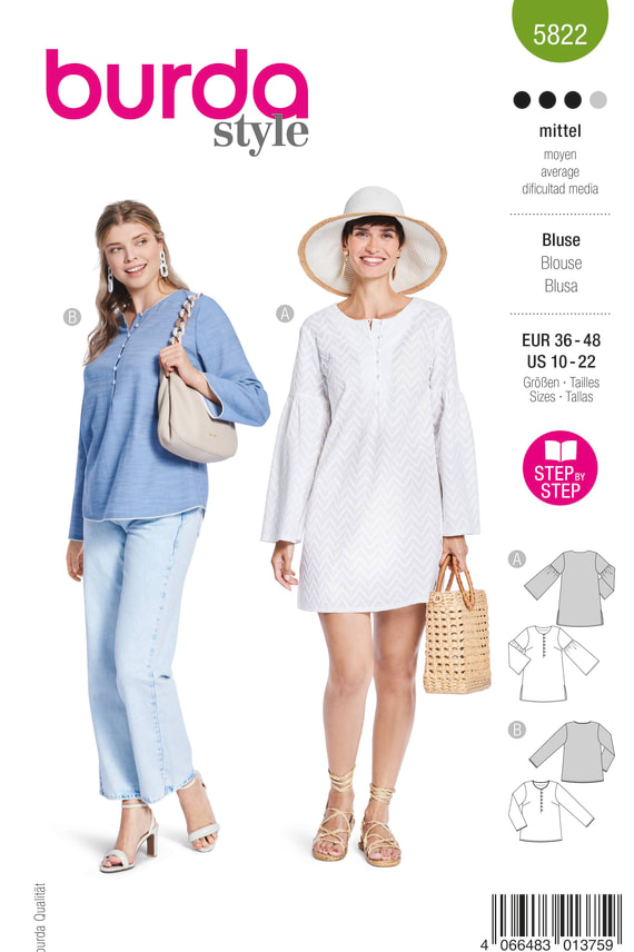 BURDA-5822 vihreä