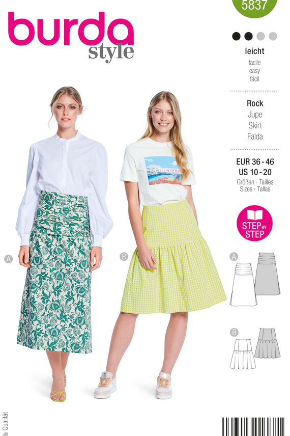 BURDA-5837 vihreä