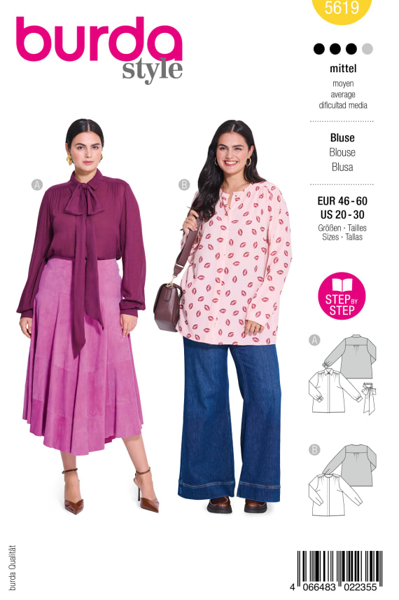 BURDA-5619 keltainen