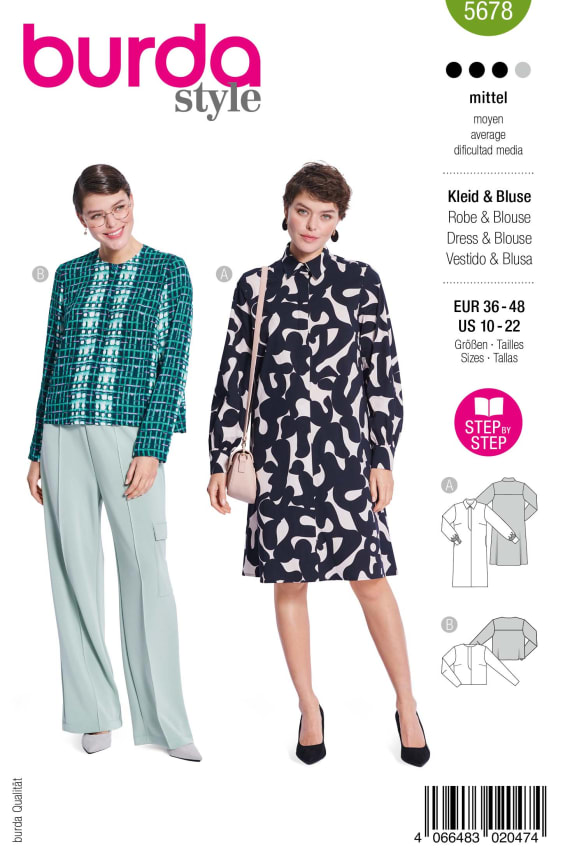 BURDA-5678 vihreä