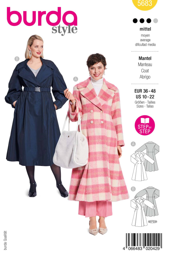 BURDA-5683 keltainen