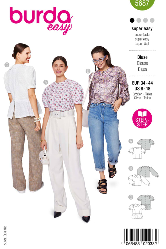 BURDA-5687 vihreä