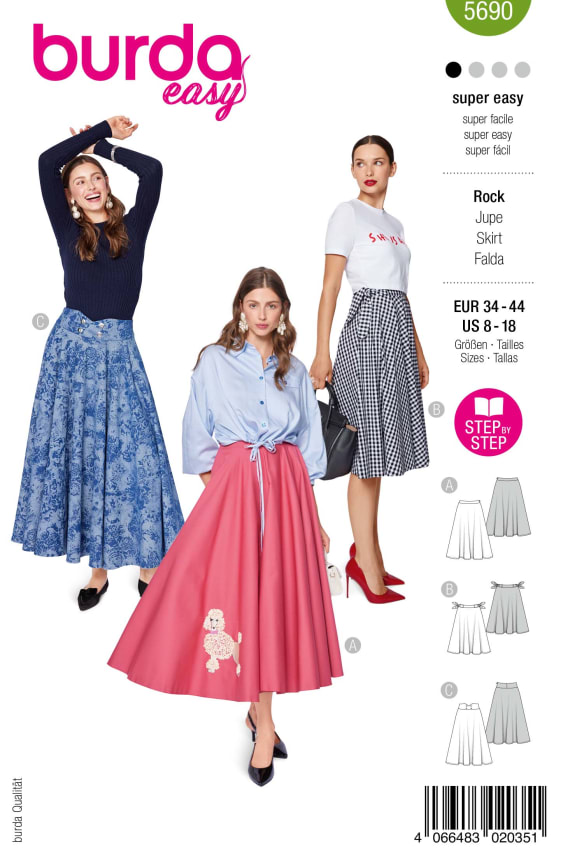 BURDA-5690 vihreä