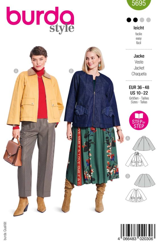 BURDA-5695 vihreä