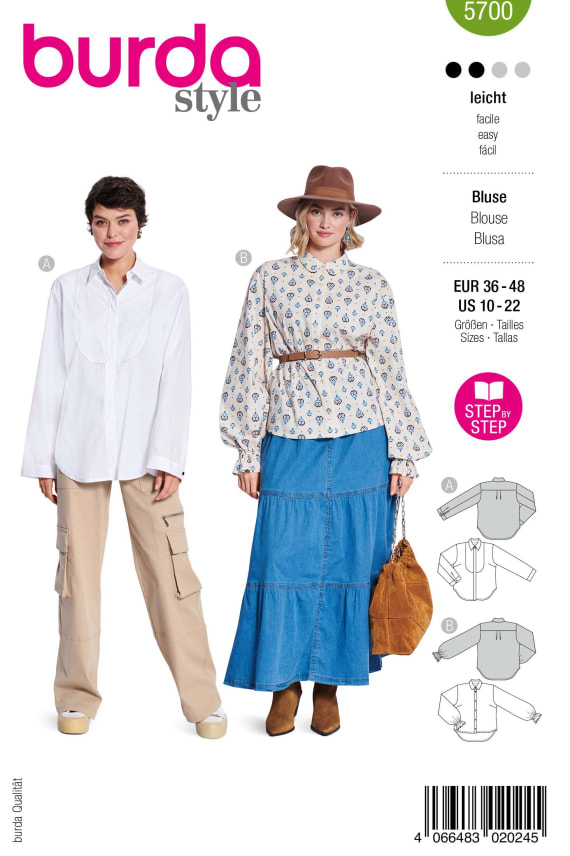 BURDA-5700 vihreä