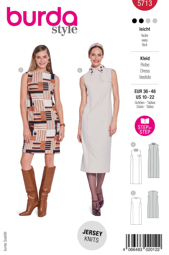 BURDA-5713 punainen